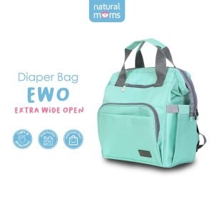 Diaper Bag Extra Wide Open
