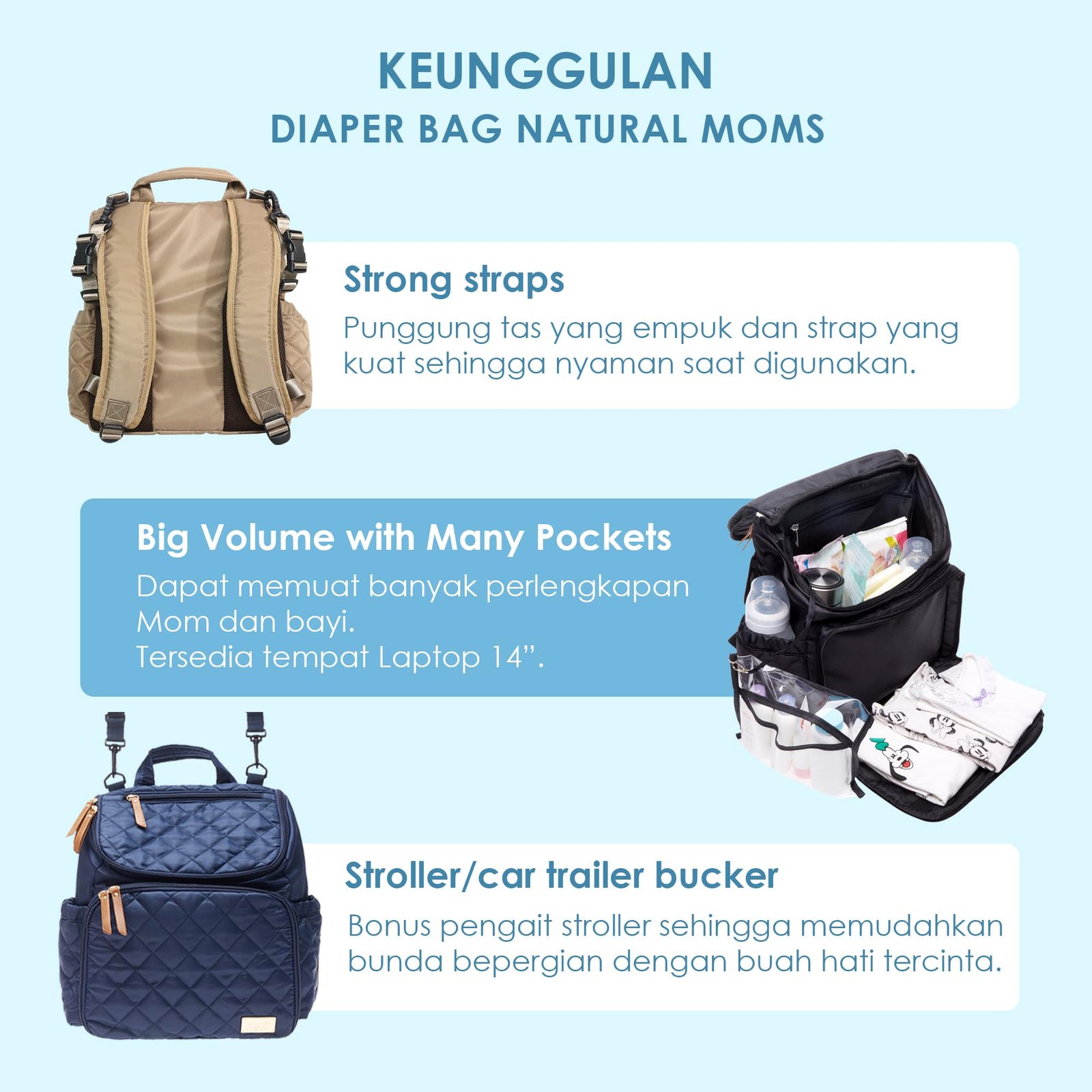 Diaper Bag Multifunction - Image 7
