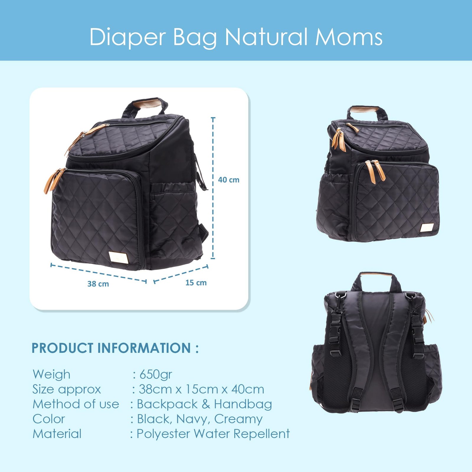 Diaper Bag Multifunction - Image 5