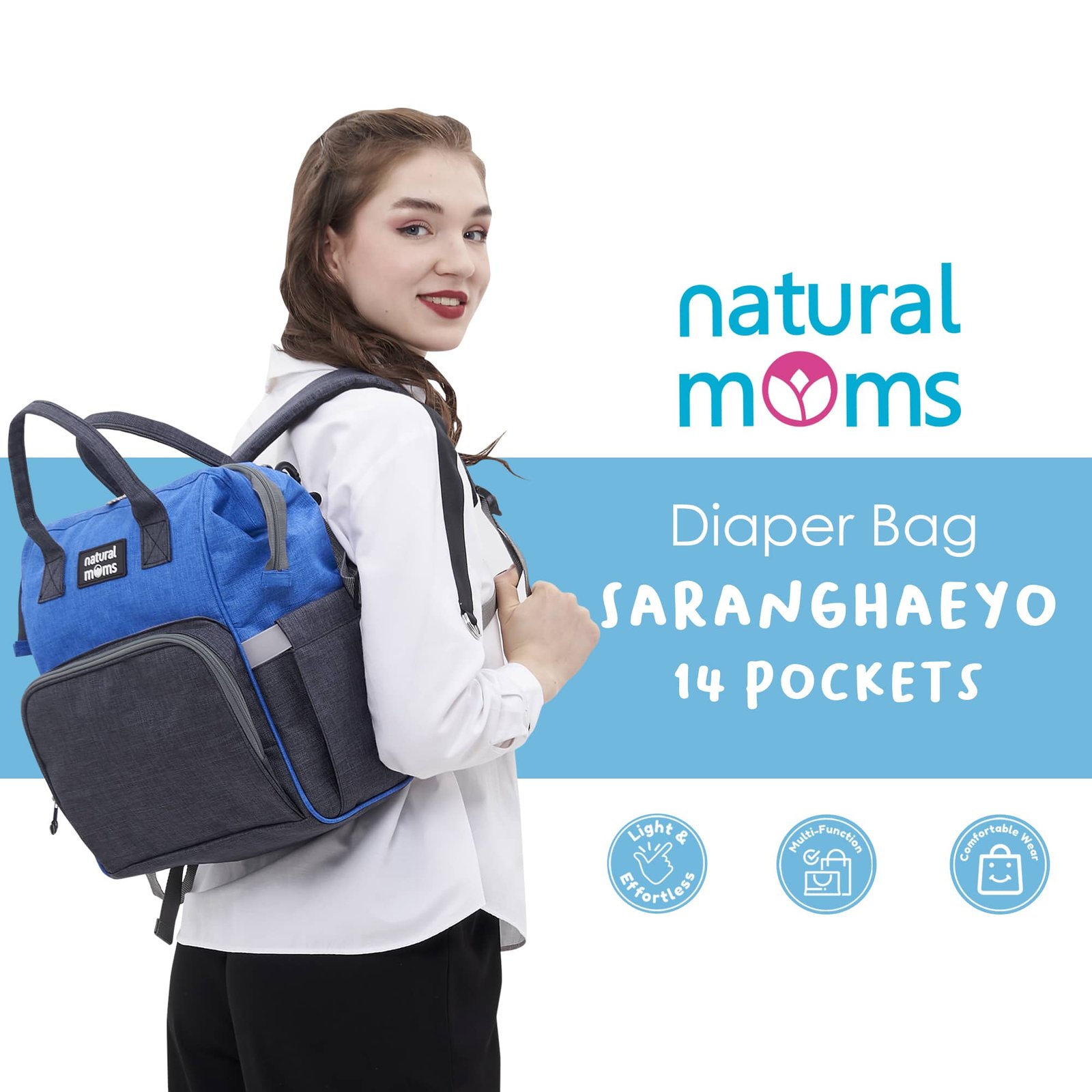 Diaper Bag Saranghaeyo 14 pockets