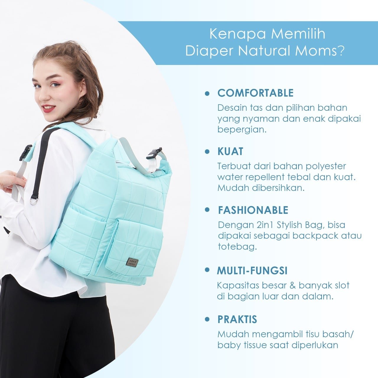 Diaper Bag POP 2 in 1 - Image 7