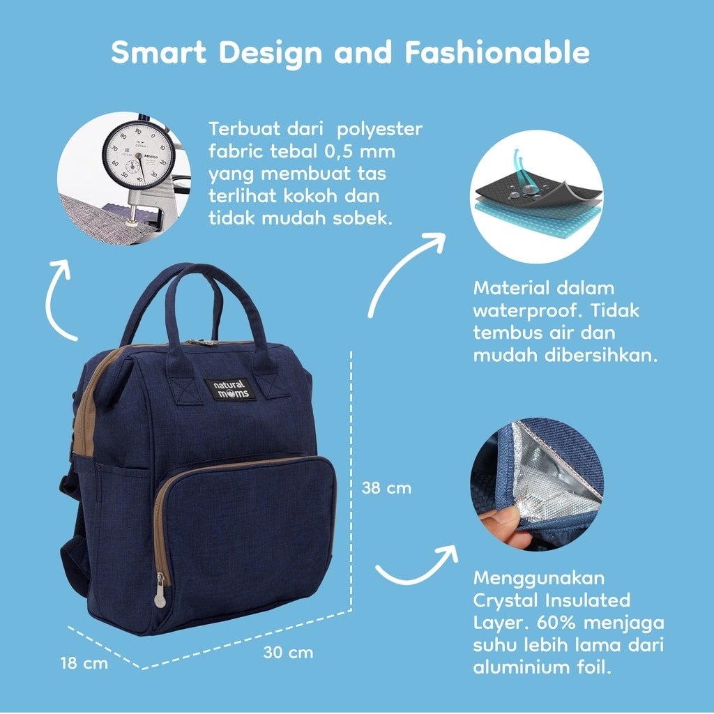 Diaper Bag Saranghaeyo 14 pockets - Image 6