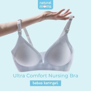 Bra Menyusui Ultra Comfort Breathable Natural Moms