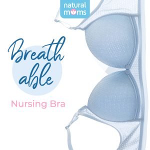 Breathable 1000AIR Nursing Bra Natural Moms FREE Extender