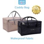 Tas Bayi | Caddy Bag Natural Moms Waterproof Fabric | Diaper Bag
