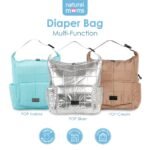 Tas Bayi | Diaper Bag Natural Moms Pop 2in1 (Tas Popok)